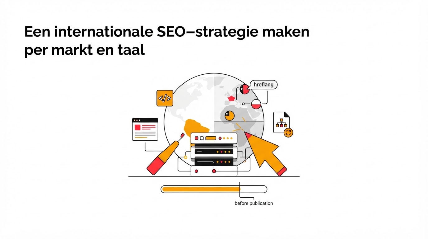 Regel technische internationale SEO vóór de publicatie